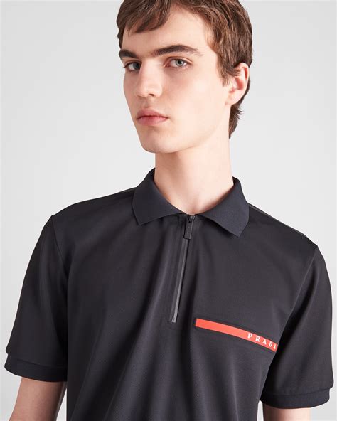 prada polo shirt mens|prada polo tee price.